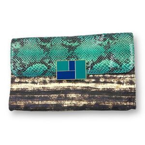 ‎Duro Olowu colorful clutch